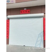 Automatic Aluminium 77mm Slats Insulated Rolling Shutters